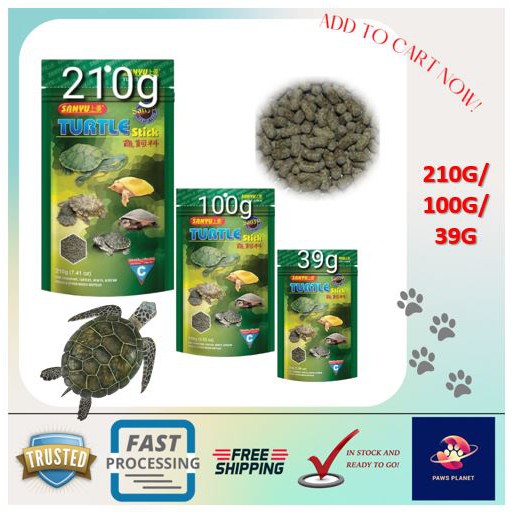 🐢SANYU TURTLE STICKS FOOD🐢 food makanan kura kura pellet kura kura ...