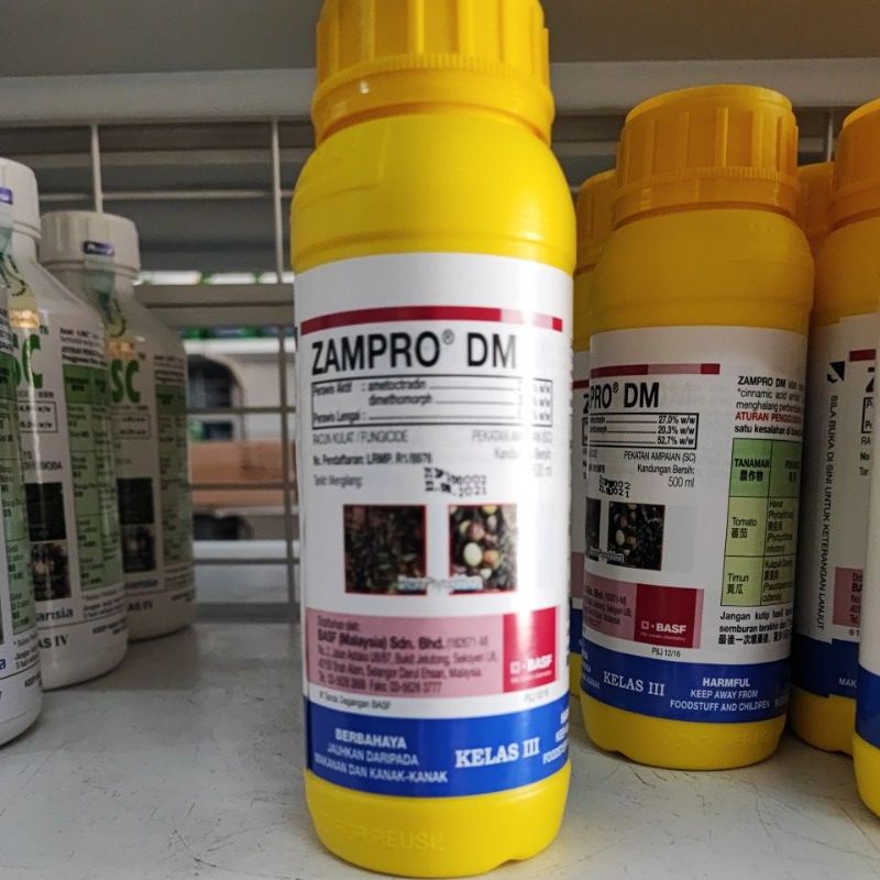 Zampro® DM FungicideBASF 500ml Kulat Downy Dan Bintik Daun Dan Hawar ...