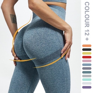 Sport High Waist Booty Leggings Women Elastic Gym Fitness Running Tight  Stretchy Scrunch Butt Workout Yoga Pants