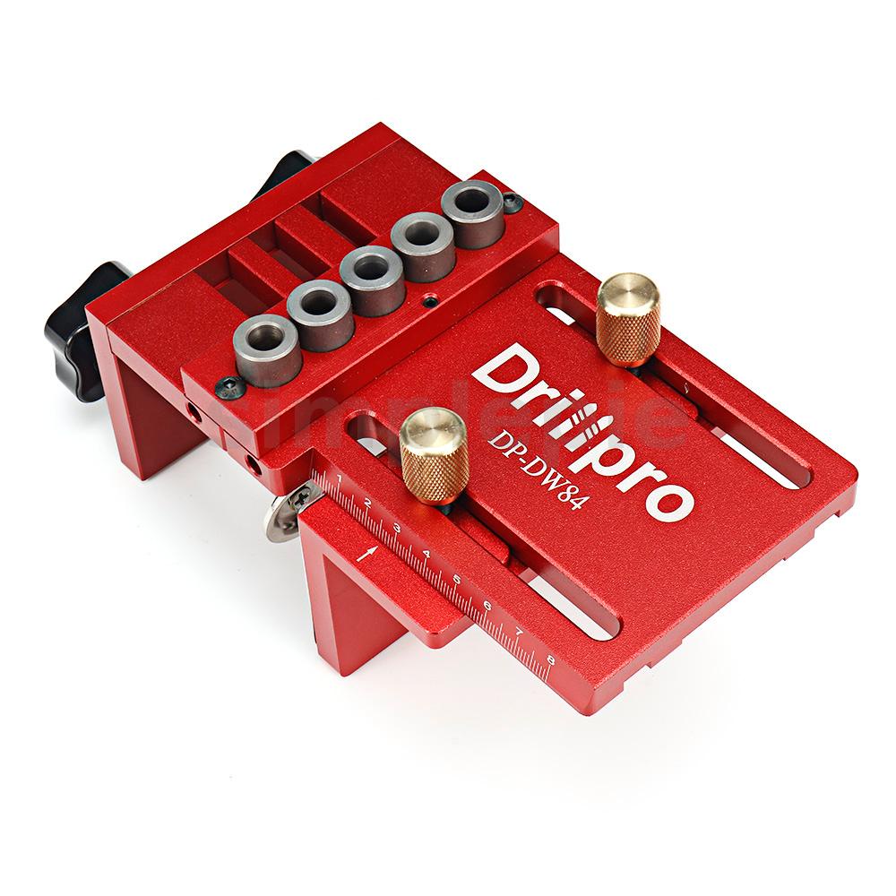 Drillpro 3 in 1 Adjustable Woodworking Pocket Hole Jig Drilling Guide