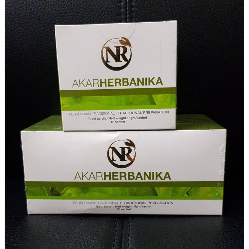 Nr Akar Herbanika 1530 Sachet Shopee Malaysia