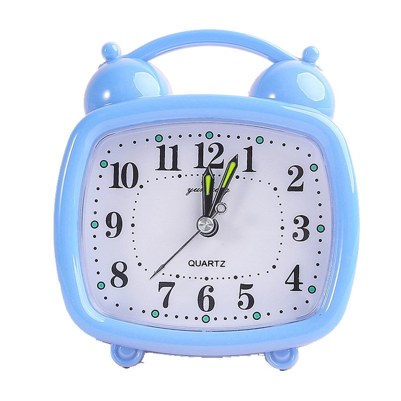 Jam Loceng Quartz Alarm clock mute snooze student desk clock bed clock