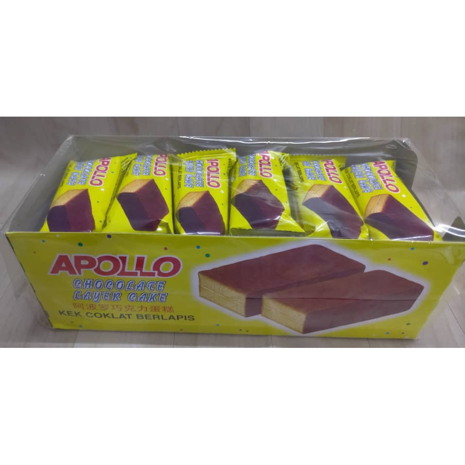 PKH Ipoh Buntong Kacang Putih Apollo Chocolate Layer Cake ( 1 box-24pcs ...