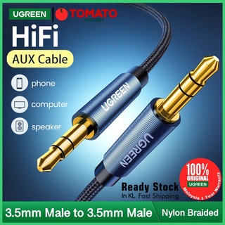 Jack 3.5 Aux Cable Male to Male 3.5 mm Jack HiFi Audio Cable for Guita