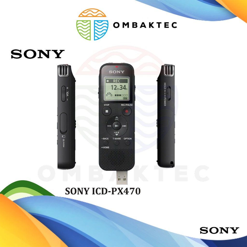 Sony Digital Voice Recorder with BuiltIn USB (4GB Internal Memory) ICD