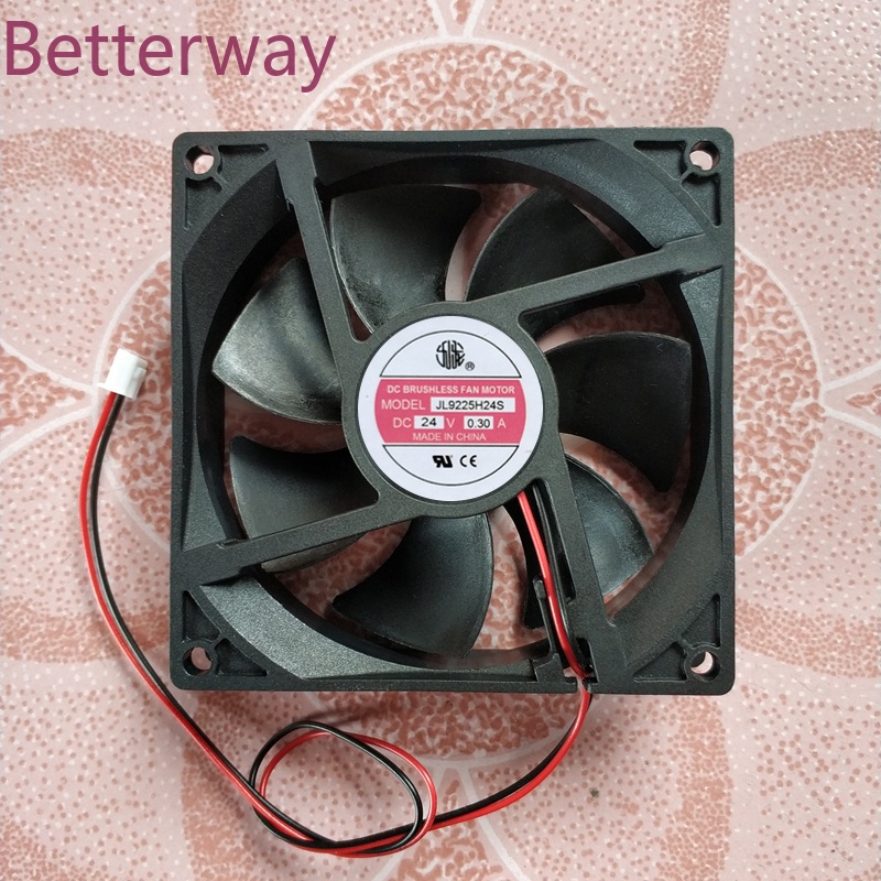 1PCS New T&T 9225HH24B-WFO 24V 0.30A 3-wire ABB host cooling fan Fast