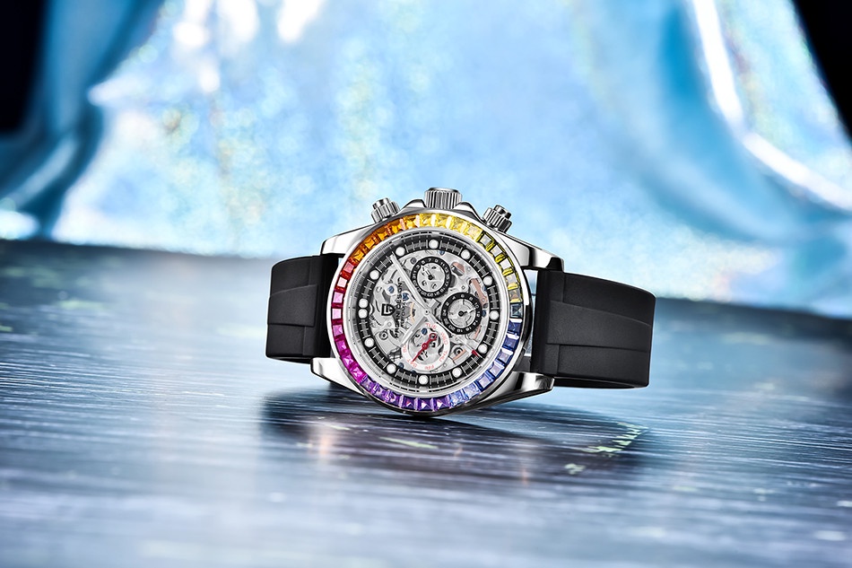 Pagani rainbow watch new arrivals