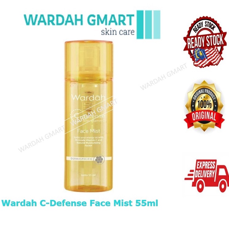 Wardah CDefense Face Mist (55ml) Shopee Malaysia