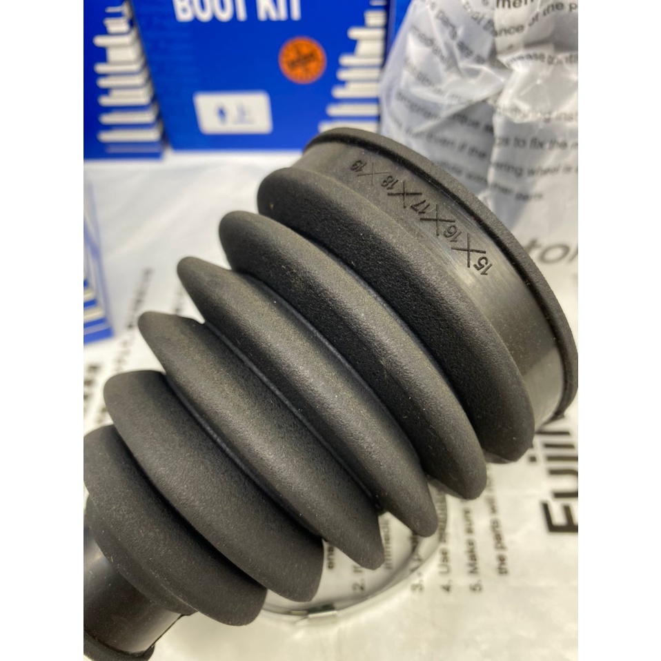 Fujimotor drive shaft boot perodua myvi lagi best alza bezza axia inner / outer cv boots cover