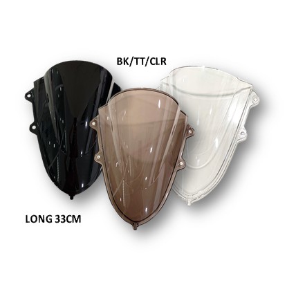 VISOR Windshield Yamaha R15 BLACK / TINTED / CLEAR / RAINBOW | Shopee ...
