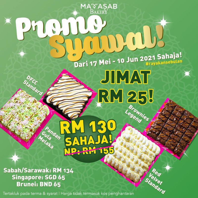 Mamasab Special Combo Kek Raya | Shopee Malaysia