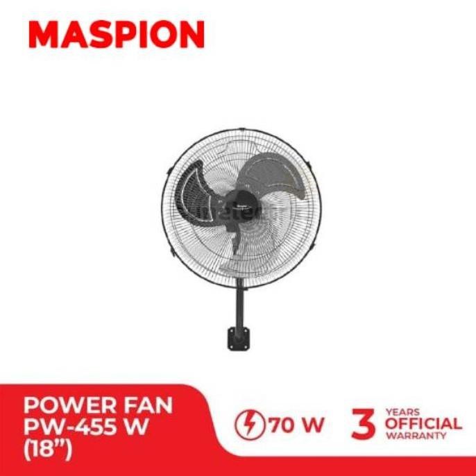 Maspion Wall Fan Power Fan PW-455 (18 inch) | Shopee Malaysia