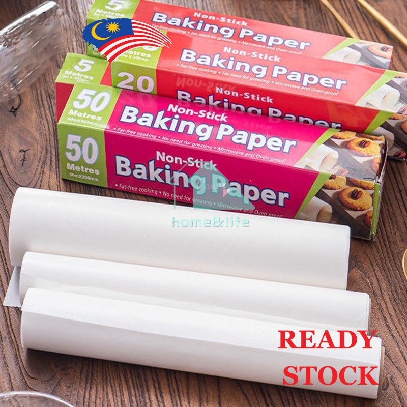 5s 🇲🇾 [READY STOCK] 5M /10M Bread Mat Baking Cake Baking Pan Pastry ...