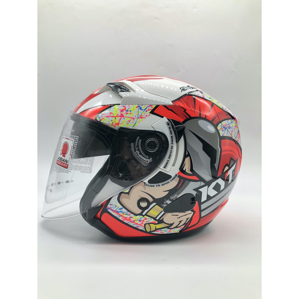 Helm full face kyt 2024 venom