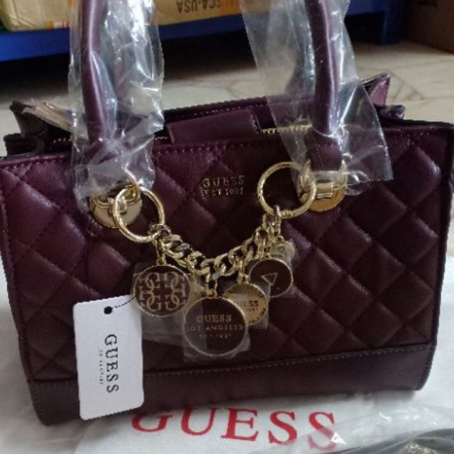 Guess READY STOCK Malaysia Victoria Small Girlfriend Satchel BAG Shopee Malaysia