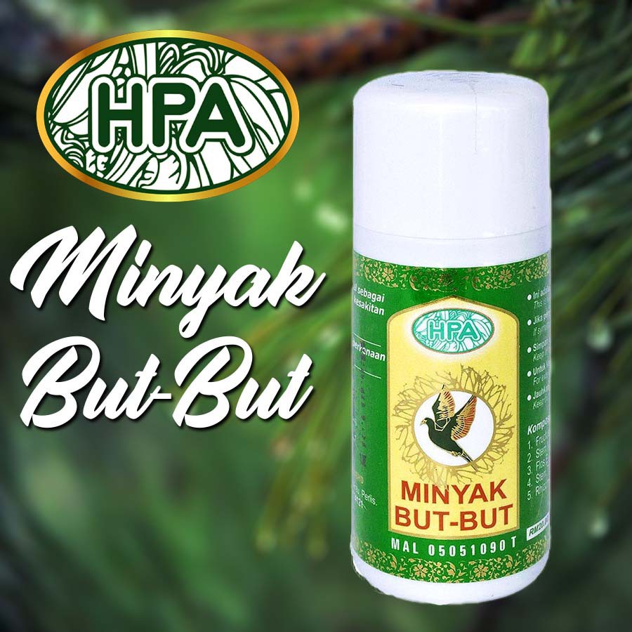 Minyak But But Hpa 80ml Original Direct Hq Shopee Malaysia