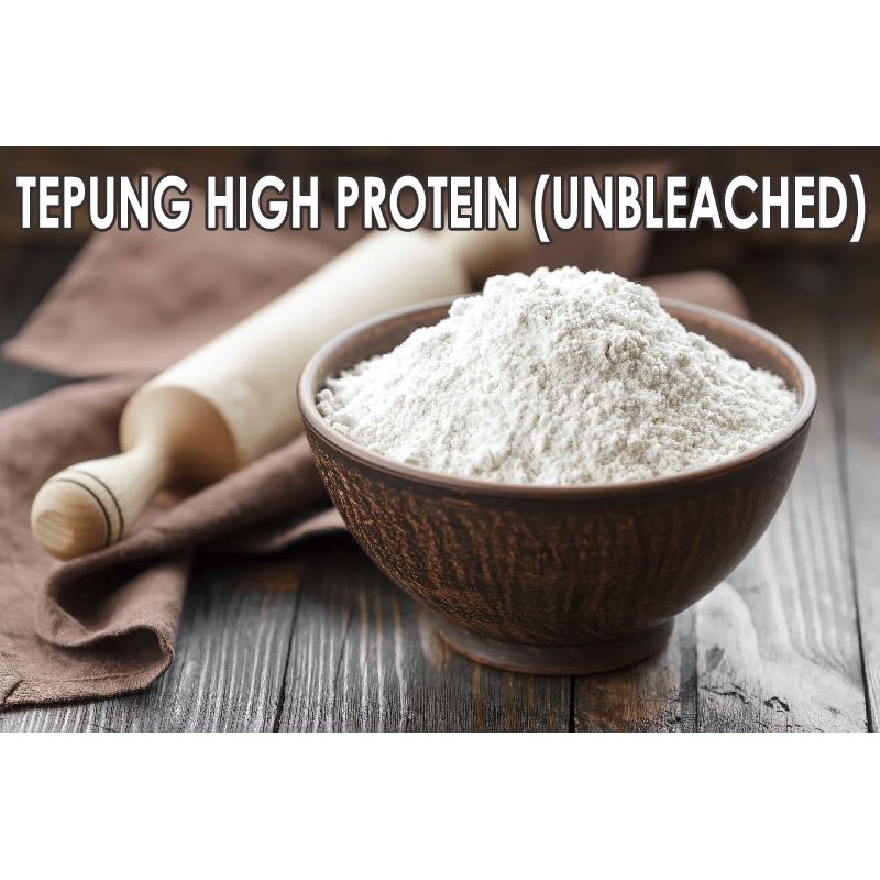 High Protein Flour Tepung Protein Tinggi Tepung Roti (1KG) Shopee