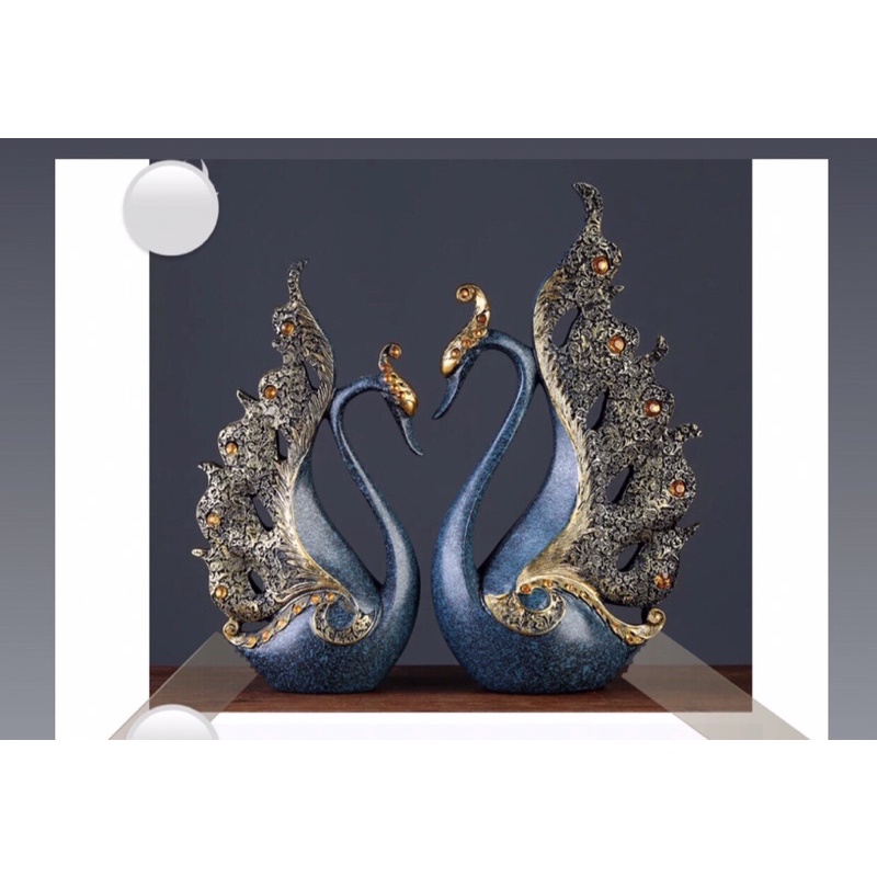 SWAN DESIGN STATUE SET (2pcs) | Shopee Malaysia