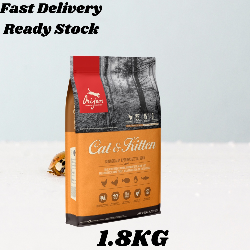 ORIJEN Cat Kitten 1.8KG READY STOCK Shopee Malaysia