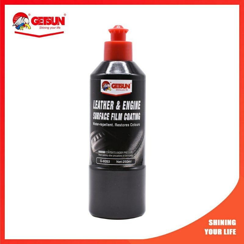 Getsun Leather & Engine Surface Film Coating 250 ml Shopee Malaysia