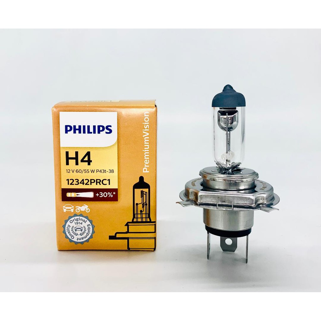Philips H4 Bulb 12 V 60/55 W 4 Long Life 12342LLECOC1 (2 Pack)