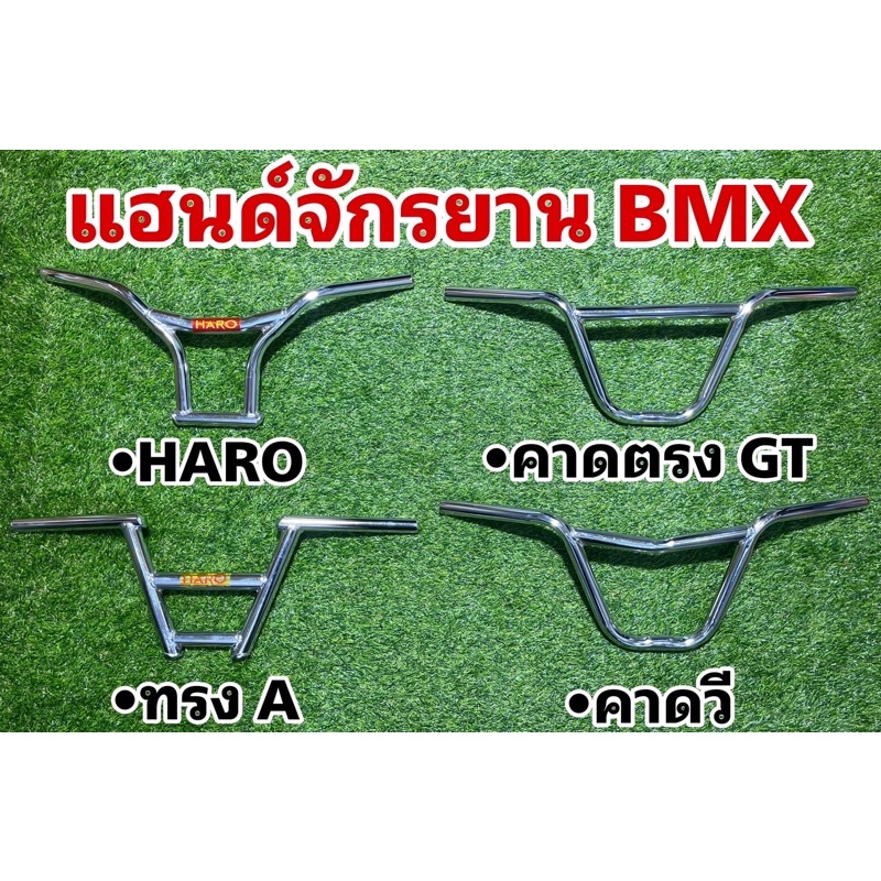 Paire de pegs HARO Fusion chromé - oldschool BMX