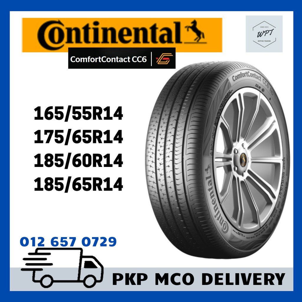 Continental ComfortContact CC6 165/55R14 175/65R14 185/60R14