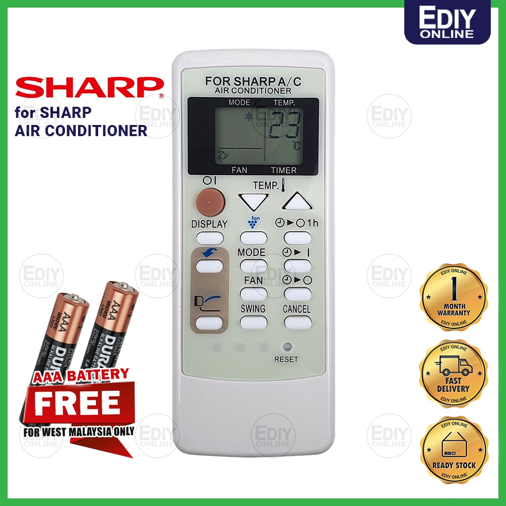 【𝐅𝐑𝐄𝐄 𝐁𝐀𝐓𝐓𝐄𝐑𝐘 𝐀𝐀𝐀 𝐗𝟐 】 A751 UNIVERSAL SHARP AIRCOND AIR CONDITIONAL AIR ...