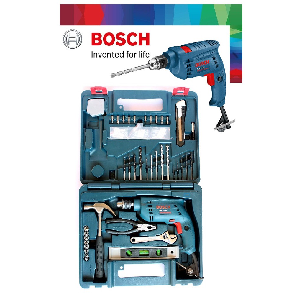 Bosch gsb 10 re professional tool kit hot sale