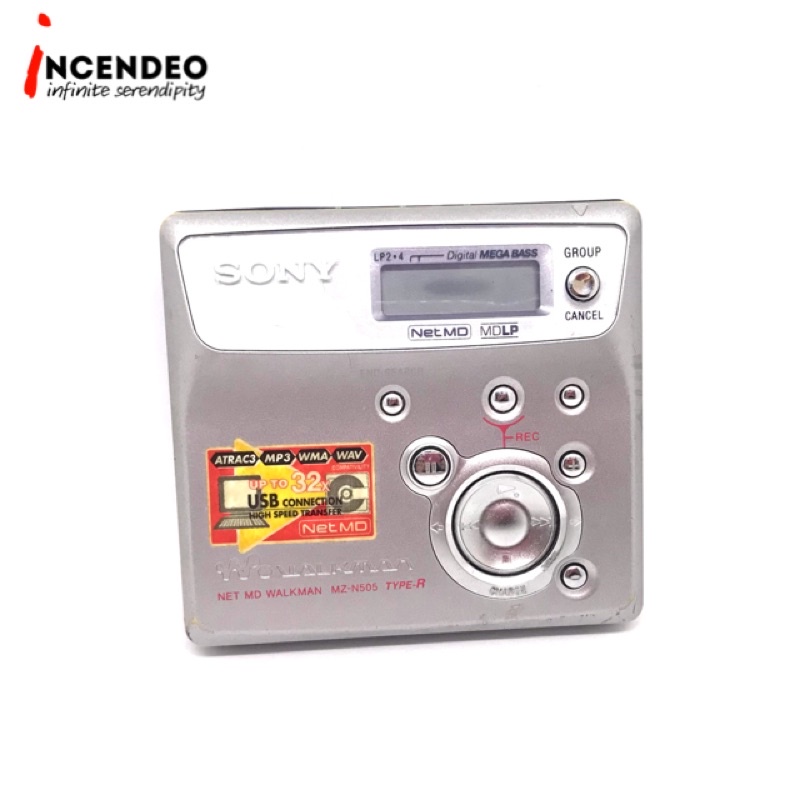 SONY NetMD Walkman Mini Disc Player MZN505 Shopee Malaysia