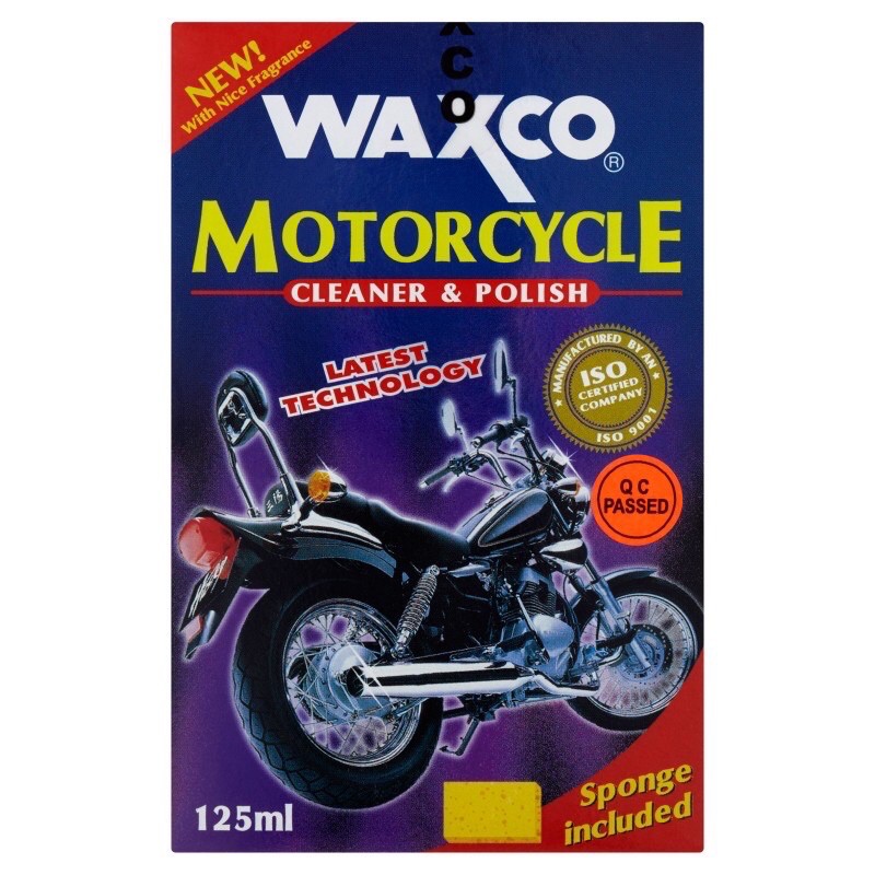 Waxco Motorcycle Cleaner & Polish (125ml) Shopee Malaysia