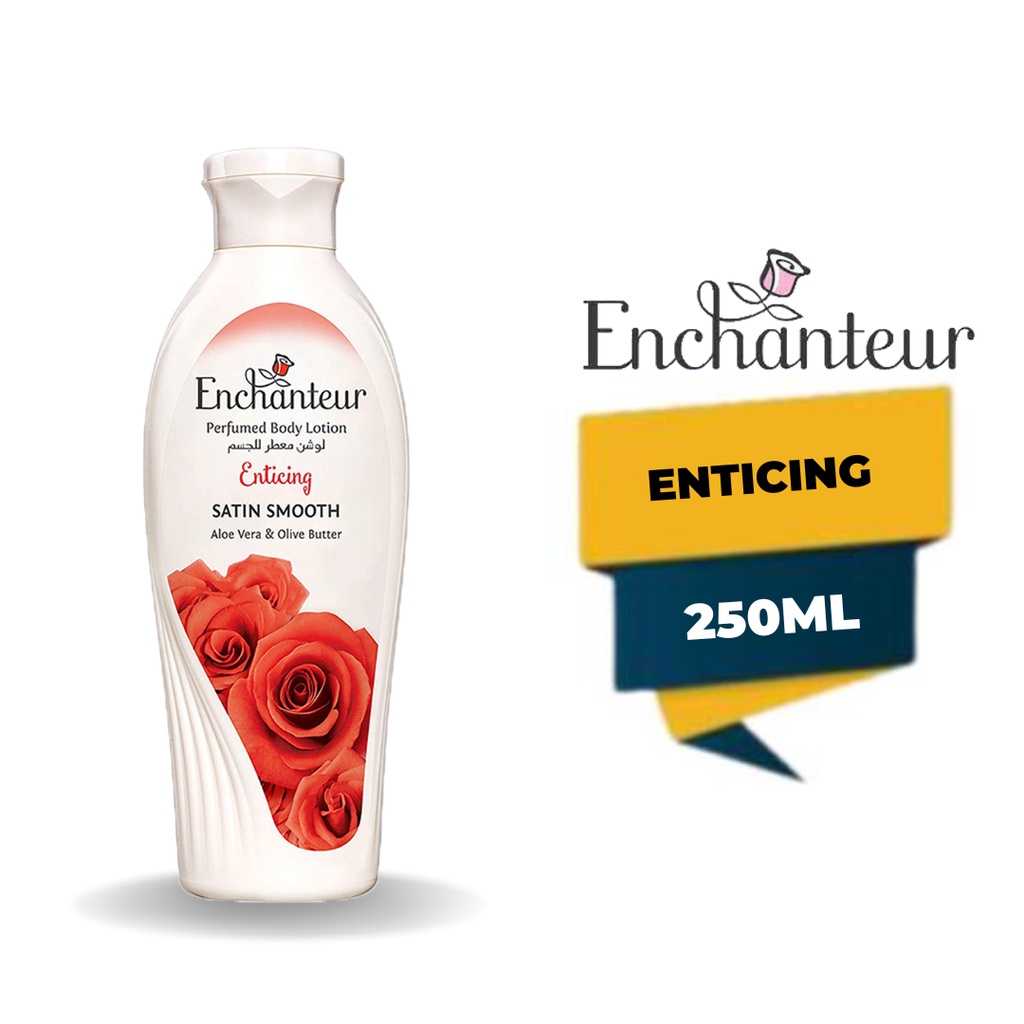 (100 GENUINE) ENCHANTEUR BODY LOTION ENTICING 250ML Shopee Malaysia