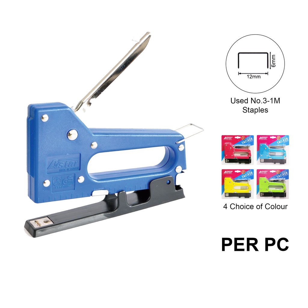 Astar Mini Nail Stapler Gun Tacker (ST707A) Shopee Malaysia