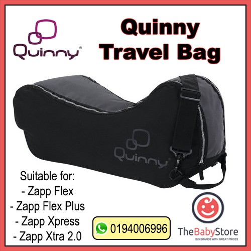 Quinny zapp flex 2025 plus travel bag