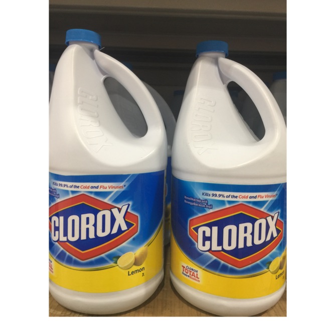 Clorox Bleach Lemon 2l Shopee Malaysia