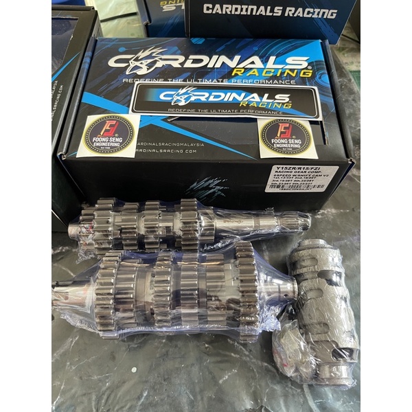 CARDINALS RACING LAGENDA SRL115 FI LC 4S Y16 R15 GEAR BOX FULL SET Y15