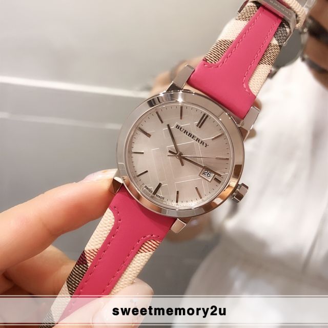 Original burberry outlet unisex watch bu9017