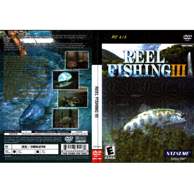 PS2 Games Collection Reel Fishing 3。。
