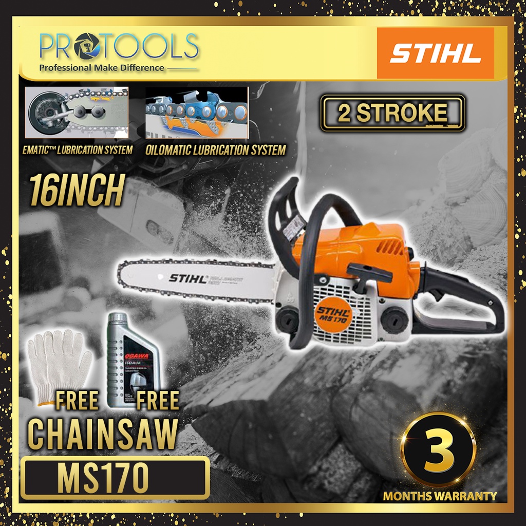 Stihl 14 inch bar deals and chain