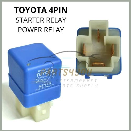 Genuine Toyota / Lexus 4-Pin Starter Relay (Replacement) – Denso 156700-4190 / 28300-21020 (Used, Tested) - View #3