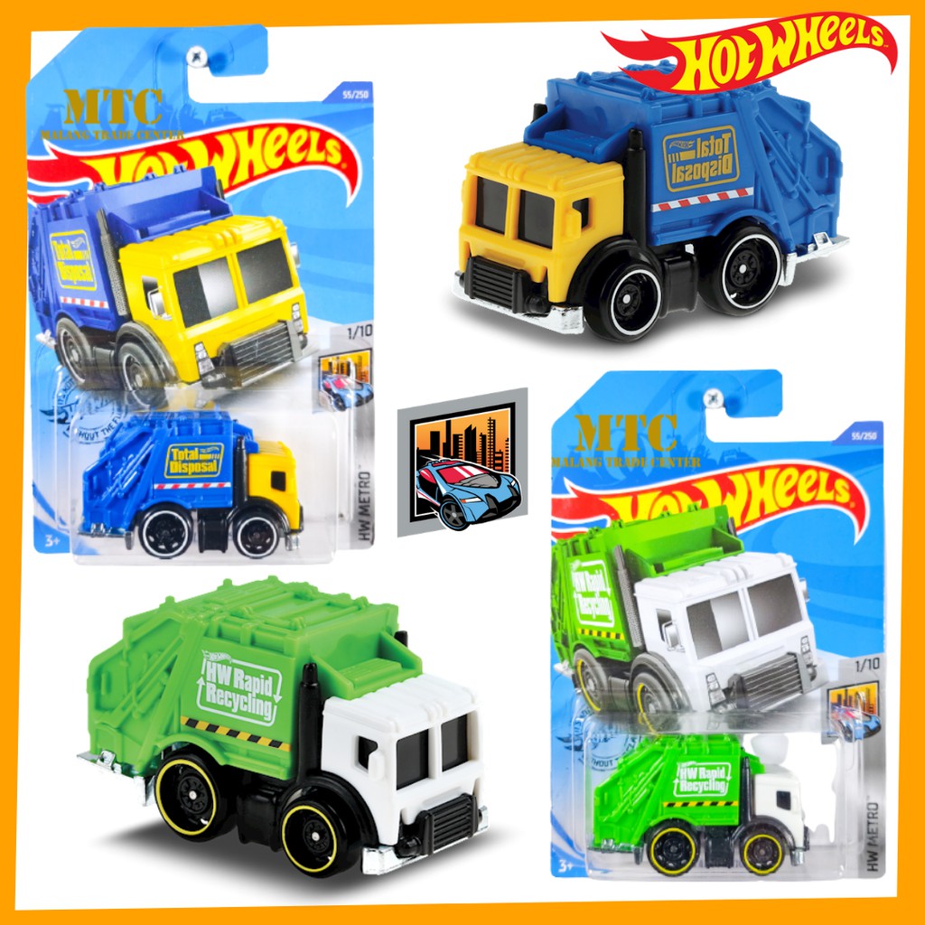 Hot wheels best sale garbage truck