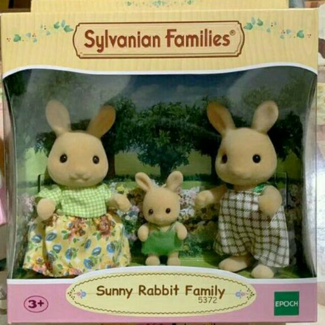 Sylvanian Families - Sunny Rabbit Family | Shopee Malaysia