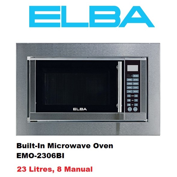ELBA BuiltIn Microwave Oven EMO2306BI Shopee Malaysia