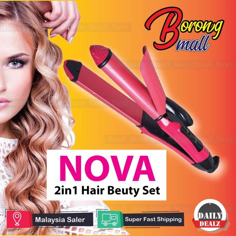 Hair iron shopee sale