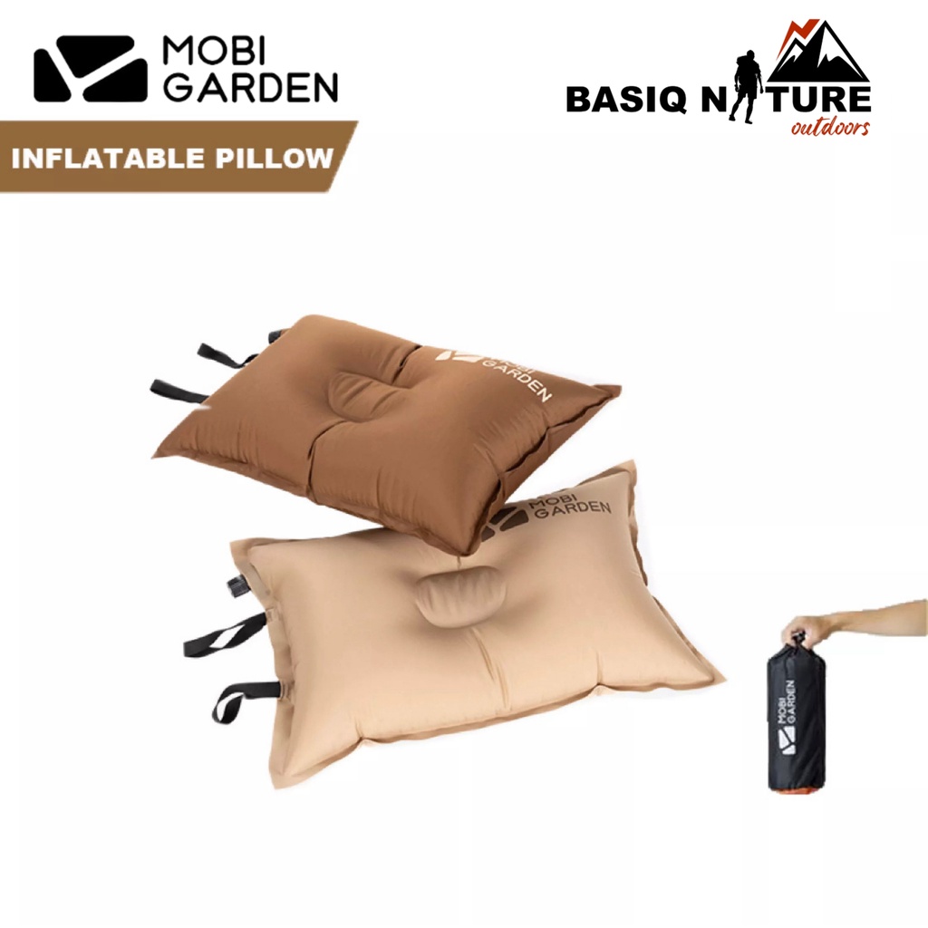 BasiqNature Mobi Garden Auto Inflatable Pillow Camping Tent Outdoor