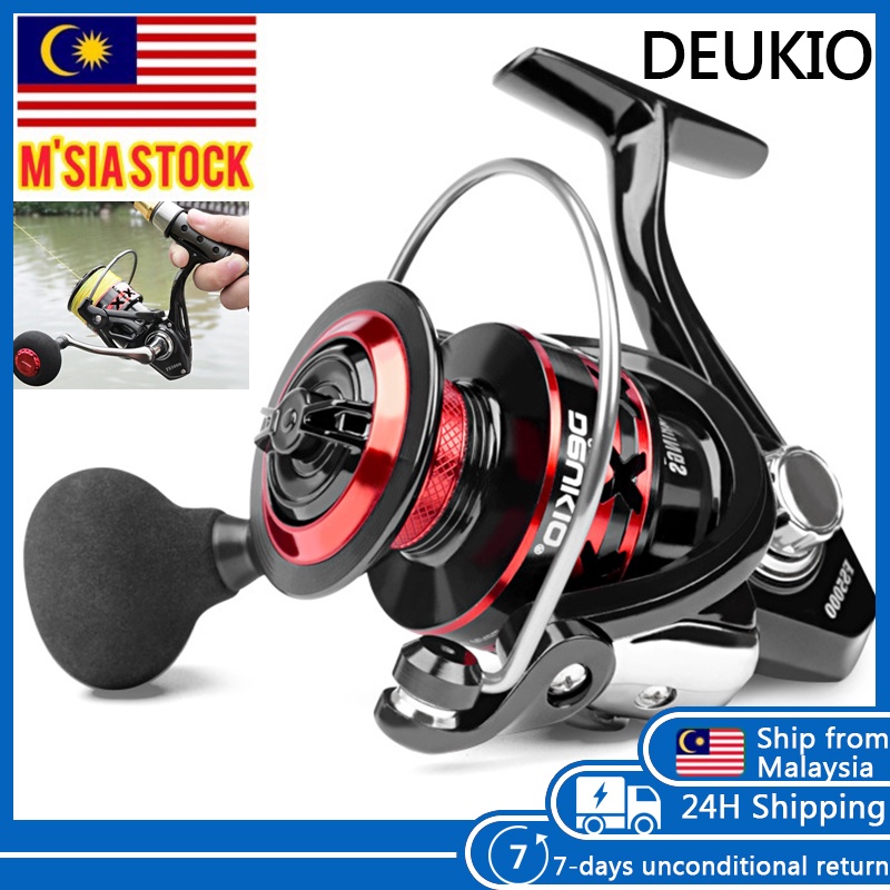🔥 Ready Stock🔥 DEUKIO Fishing Reel Mesin Pancing FS Series Spinning  Adjustable Handle