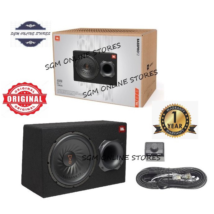 JBL BassPro 12 - 12inch (300mm) Car Audio Powered Active Subwoofer ...