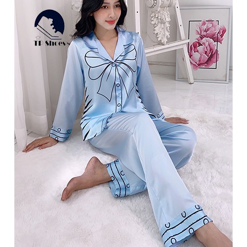 Pyjamas satin shopee hot sale