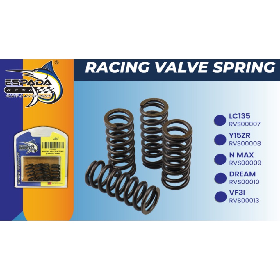 ESPADA RACING VALVE SPRING LC135 V1V7 / Y15 / EX5 DREAM / VF3I VF3 SYM
