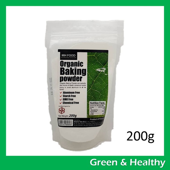 MH Food Organic Keto Baking Powder 生酮烘培泡打粉 200g Shopee Malaysia